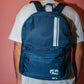 RUSTY WHITE LINES BACKPACK