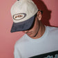 RUSTY ORBIT CORD SIX PANEL CAP