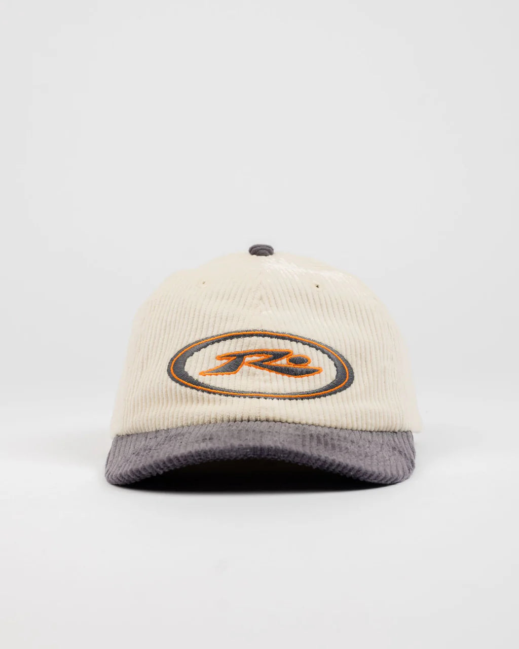 RUSTY ORBIT CORD SIX PANEL CAP