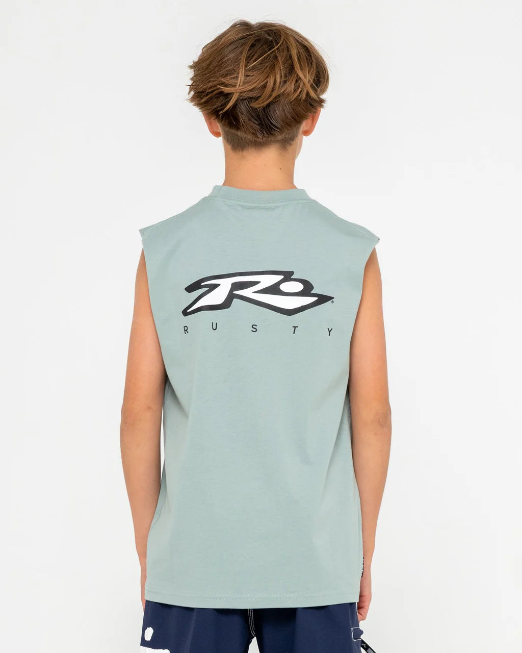 RUSTY BOYS REGISTERED MUSCLE TEE