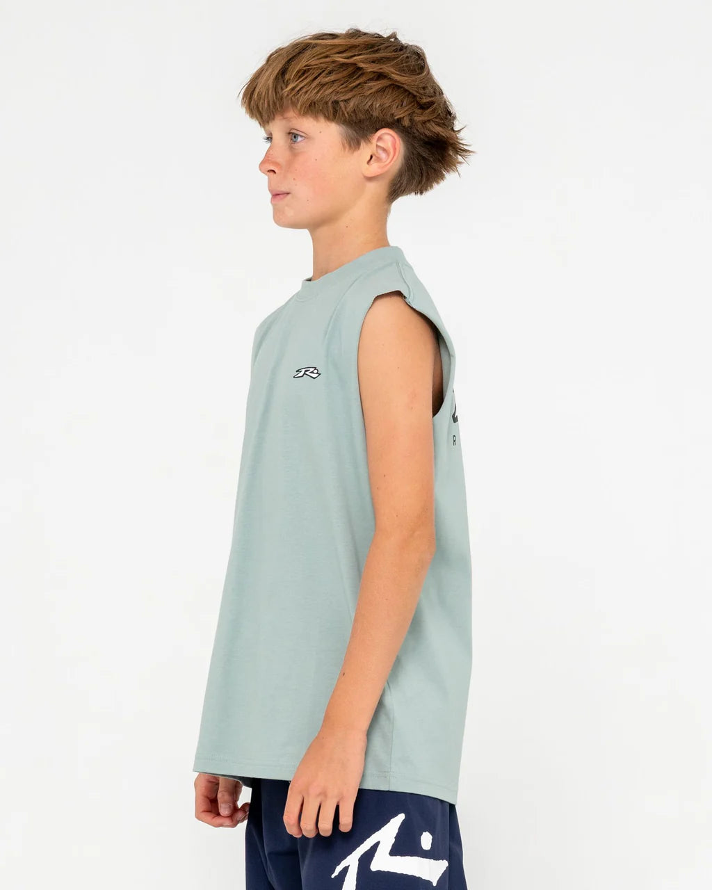 RUSTY BOYS REGISTERED MUSCLE TEE