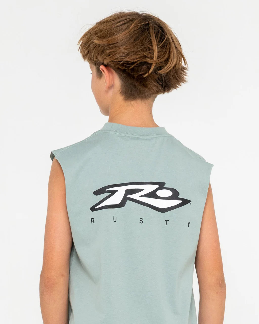 RUSTY BOYS REGISTERED MUSCLE TEE