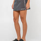 RUSTY LOMBARDI NYLON MINI SKIRT