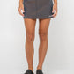 RUSTY LOMBARDI NYLON MINI SKIRT