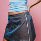 RUSTY LOMBARDI NYLON MINI SKIRT