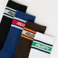RUSTY PIT CREW MID CALF 4-SOCK PACK