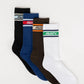 RUSTY PIT CREW MID CALF 4-SOCK PACK