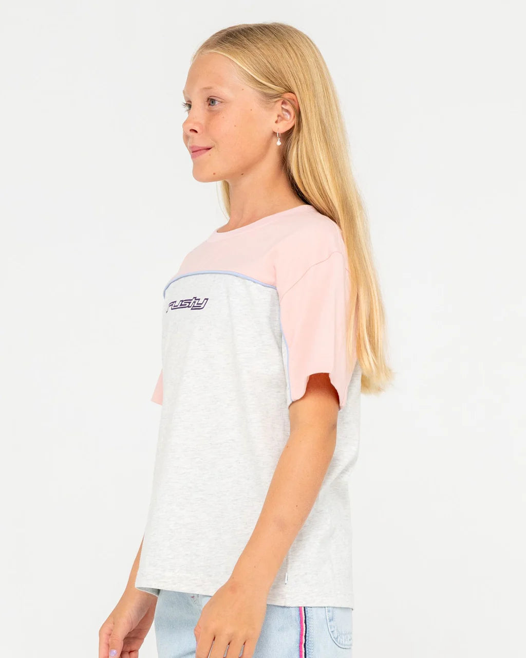 RUSTY POLAR OPS OVERSIZED TEE GIRLS