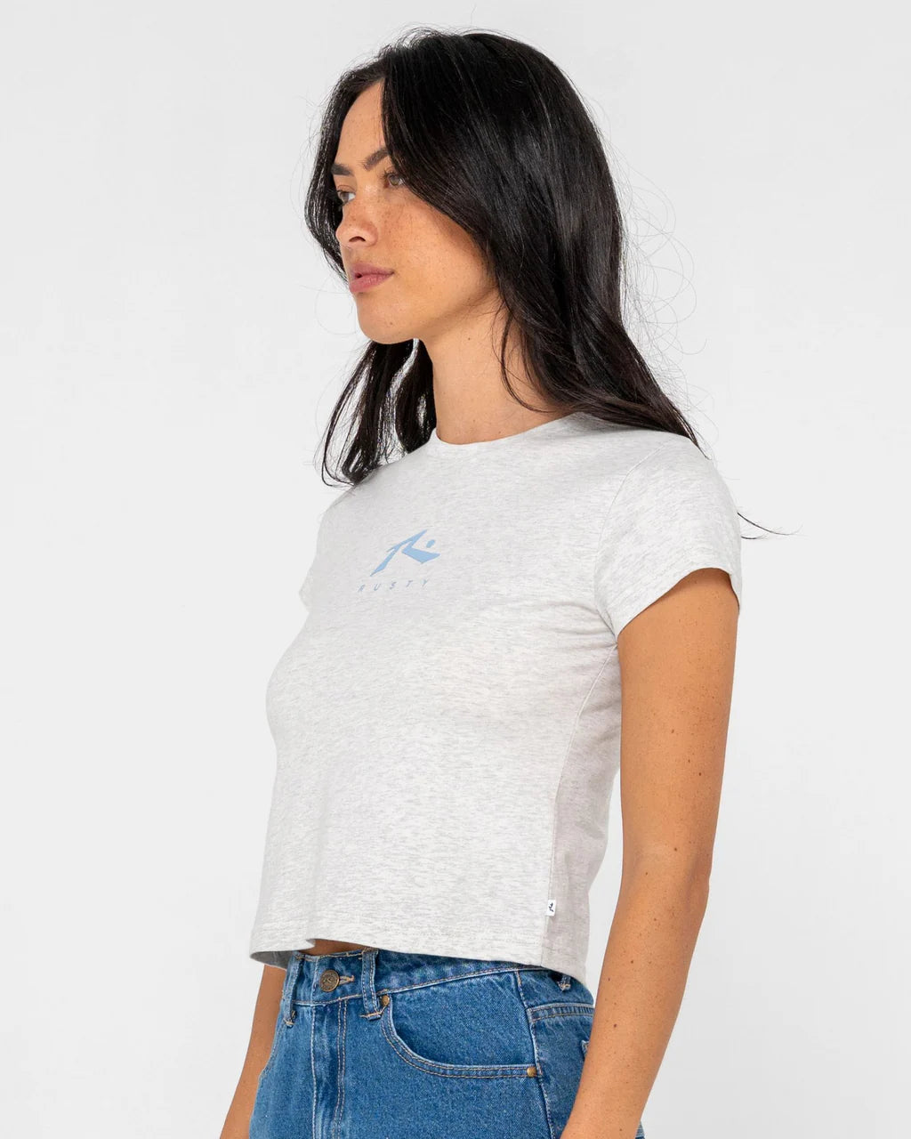 RUSTY ESSENTIALS RELAXED MINI TEE