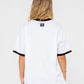 RUSTY OG RUSTY RINGER OVERSIZE TEE WOMEN