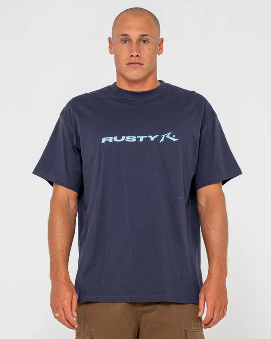 RUSTY MENS VITAL RUSTY SHORT SLEEVE TEE