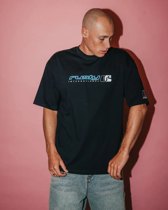 RUSTY JETSETTER SHORT SLEEVE TEE