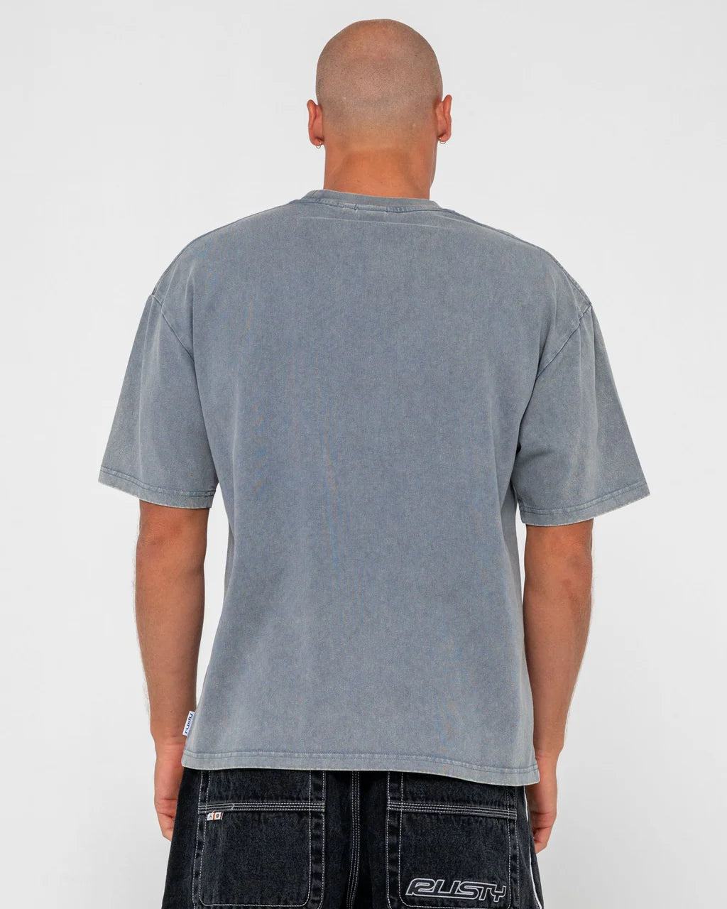 RUSTY MENS CRUSOE WASH SHORT SLEEVE TEE