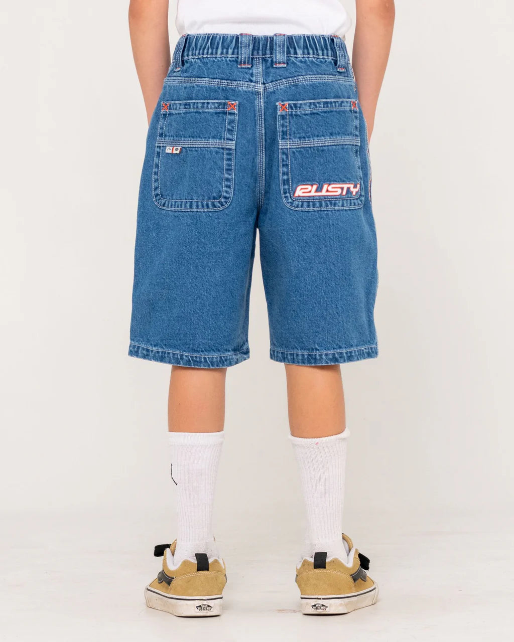 RUSTY FLIP DADDY TAPELESS JORT