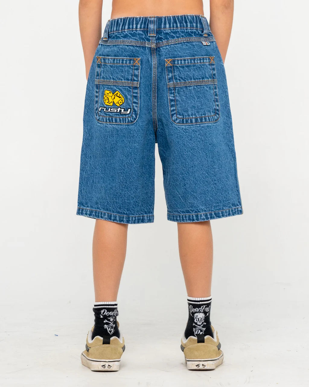 RUSTY DADDY FLIP LOW BALLIN JORT BOYS