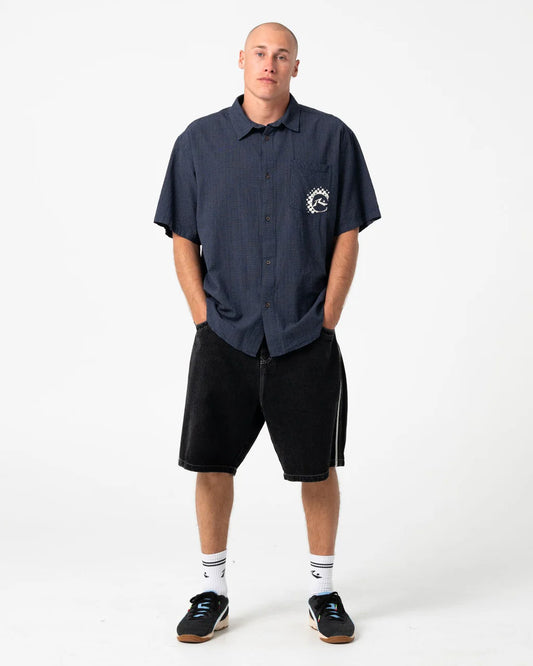 RUSTY FLIP DADDY 2.0 JORT BLACK OUT MEN