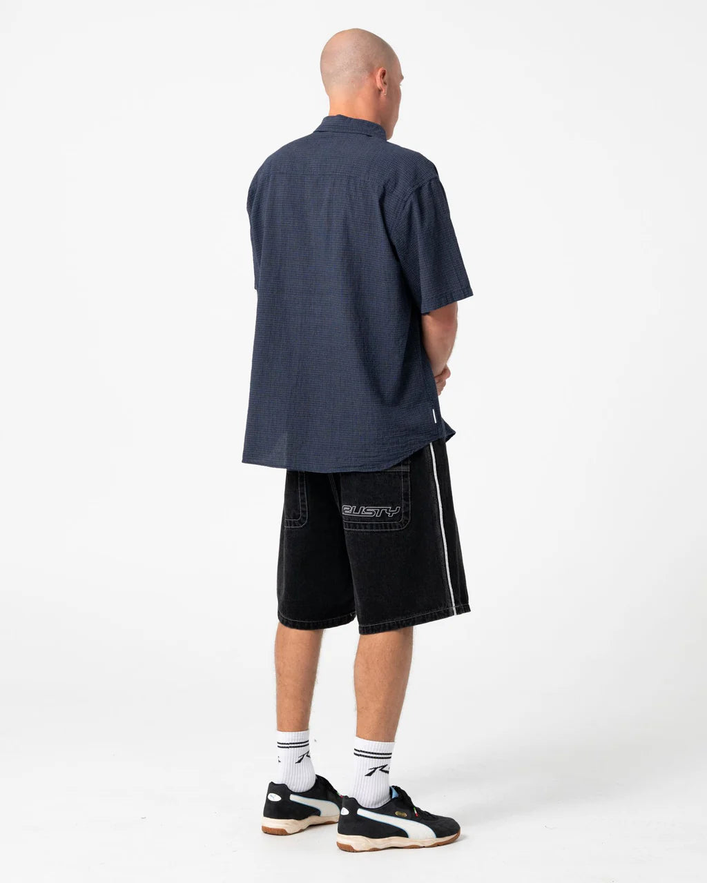 RUSTY FLIP DADDY 2.0 JORT BLACK OUT MEN