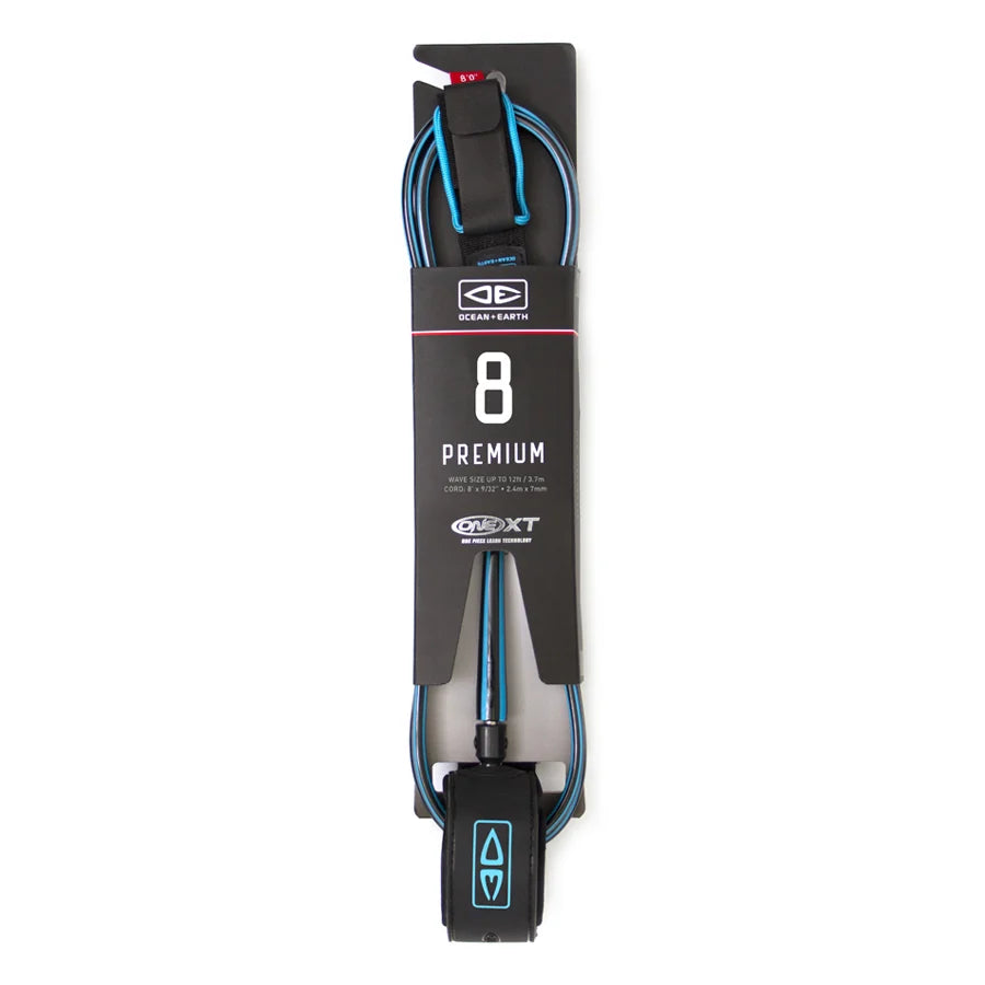 OCEAN + EARTH ONE XT PREMIUM SURFBOARD LEASH