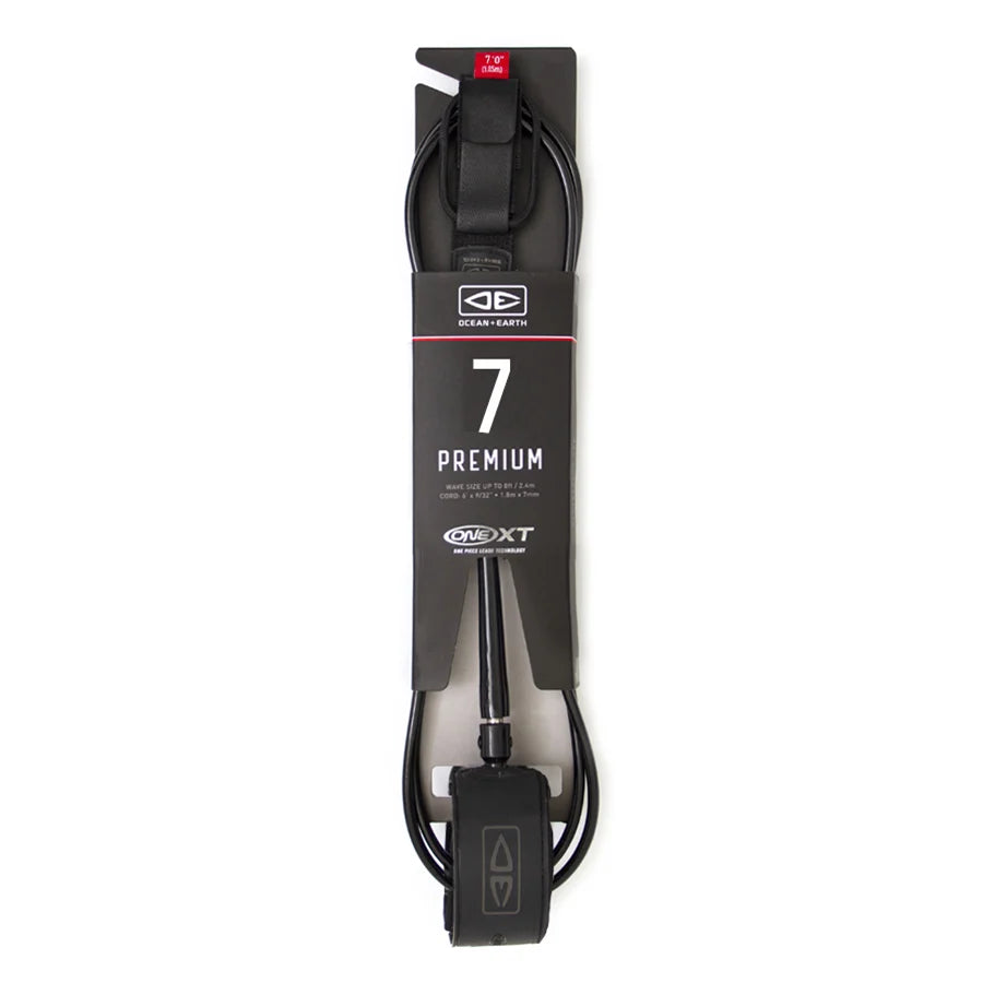 OCEAN + EARTH ONE XT PREMIUM SURFBOARD LEASH