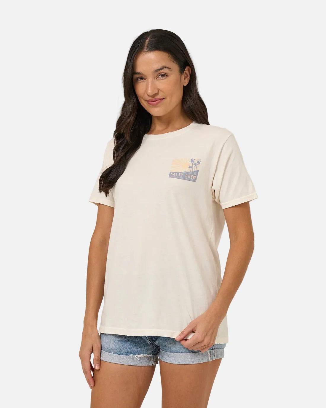 SALTY CREW RISE AND SMILE BF SS TEE