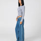 RUSTY FLIP MOMMY LOW RISE TAPELESS DENIM JEANS