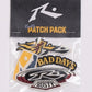 RUSTY IRON ON PATCH PACK
