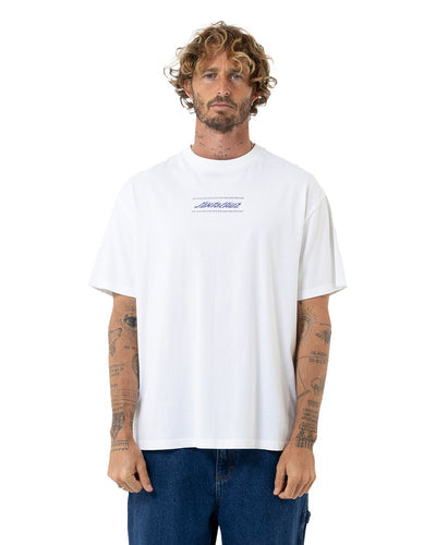 SANTA CRUZ WIRED FLAME DOT CENTRE TEE