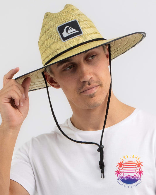 QUICKSILVER PIERSIDE TAPER STRAW HAT