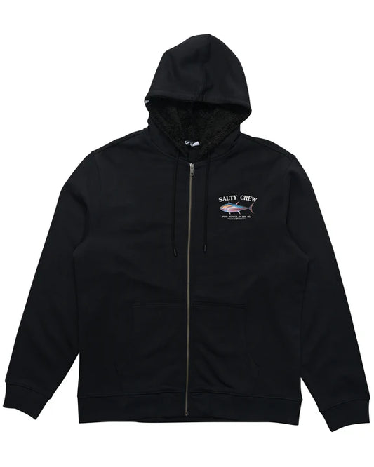 SALTY CREW BIG BLUE FLEECE LINED ZIP THRU JACKET