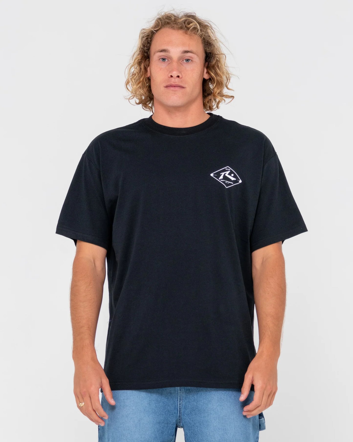 RUSTY WULL WOLUME SHORT SLEEVE TEE