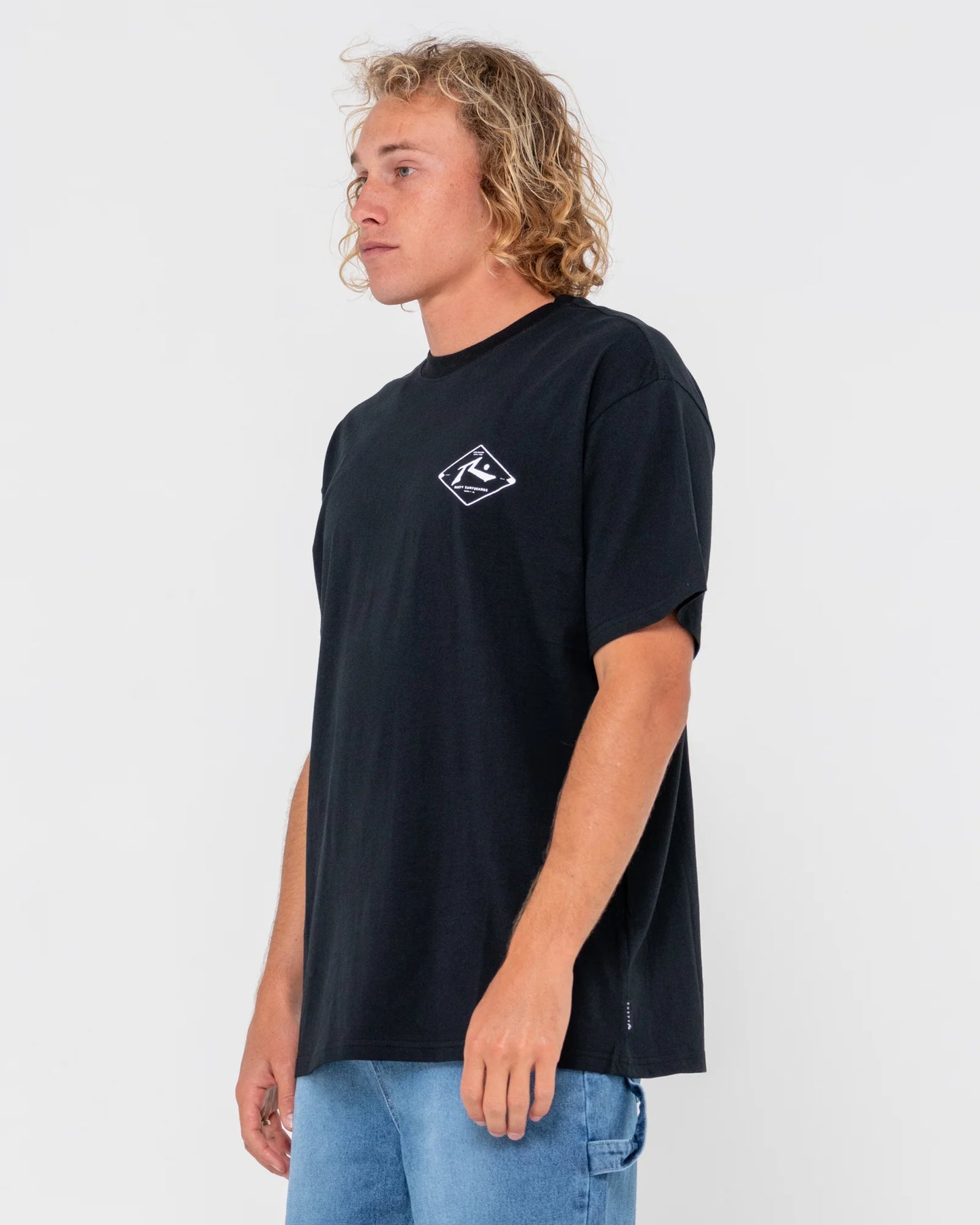 RUSTY WULL WOLUME SHORT SLEEVE TEE