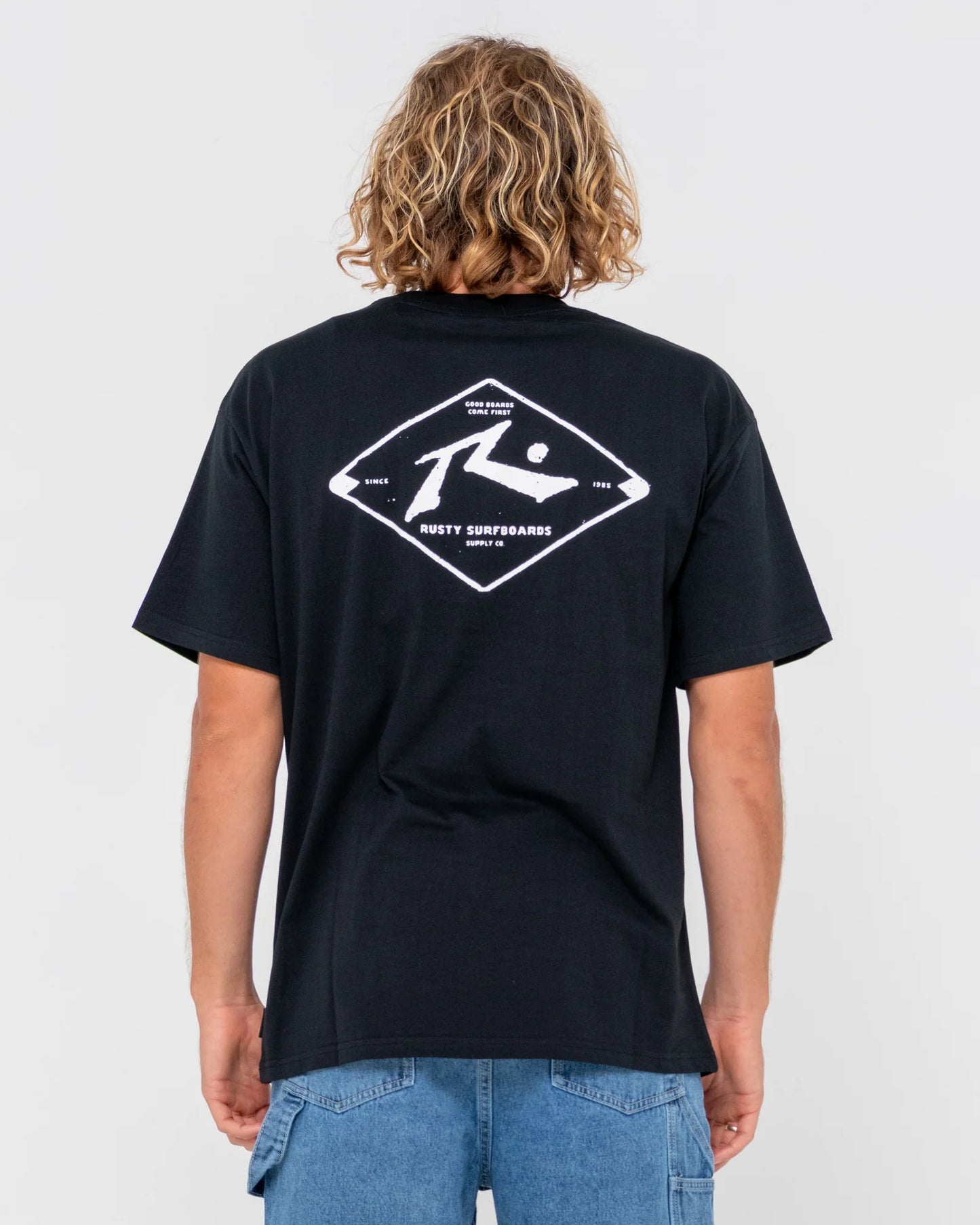 RUSTY WULL WOLUME SHORT SLEEVE TEE