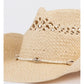 RUSTY HOWDY COWBOY STRAW HAT