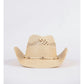 RUSTY HOWDY COWBOY STRAW HAT