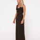 RUSTY VITA SHEER KNIT MAXI DRESS