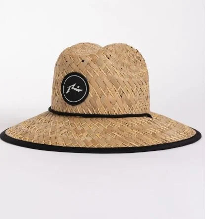 RUSTY BOONY STRAW WEAVE HAT