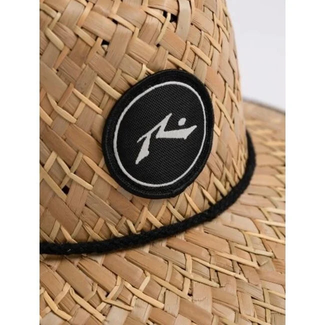 RUSTY BOONY STRAW WEAVE HAT