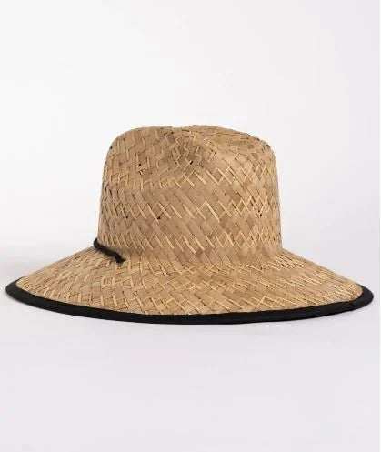 RUSTY BOONY STRAW WEAVE HAT