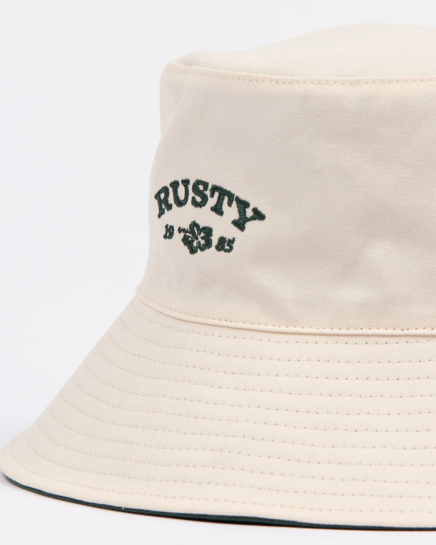 RUSTY ALOHA REVERSIBLE BUCKET HAT