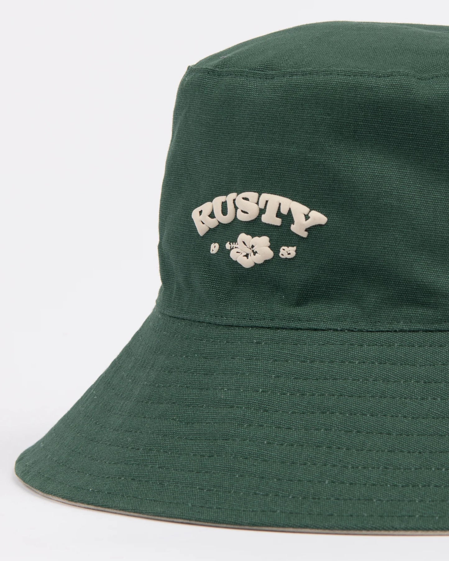 RUSTY ALOHA REVERSIBLE BUCKET HAT