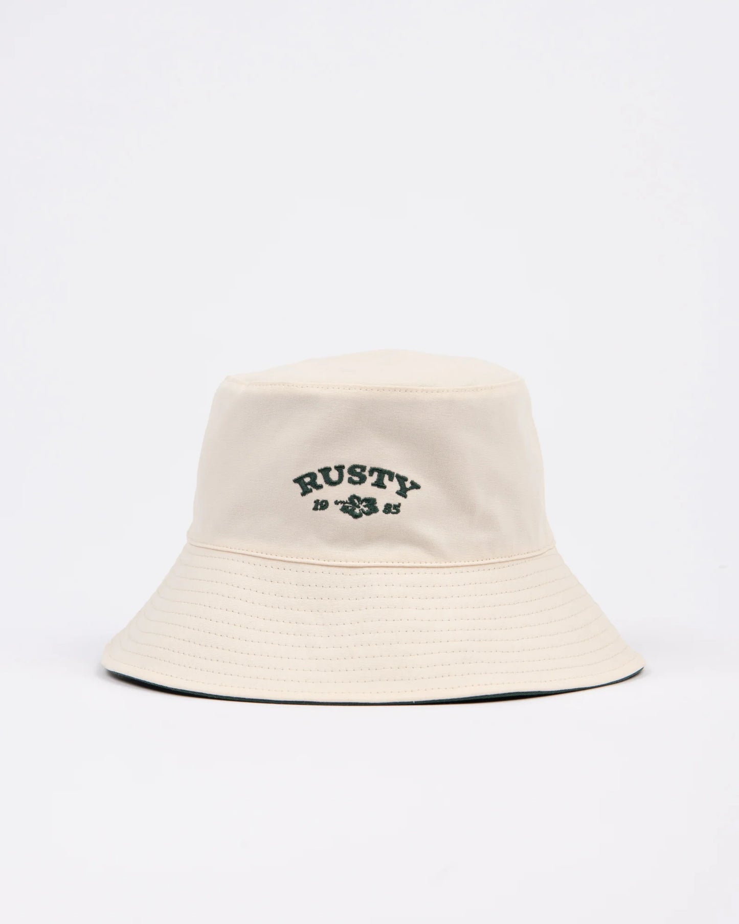 RUSTY ALOHA REVERSIBLE BUCKET HAT