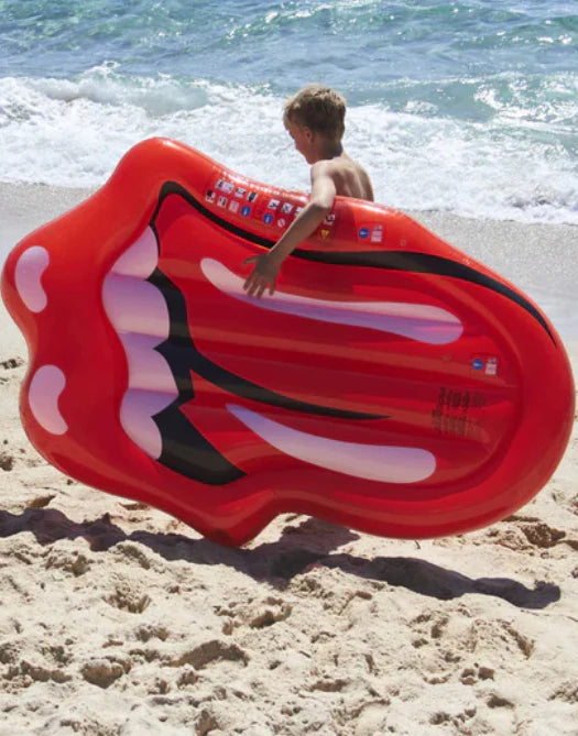 SUNNYLiFE ROLLING STONES DELUX LIE-ON FLOAT