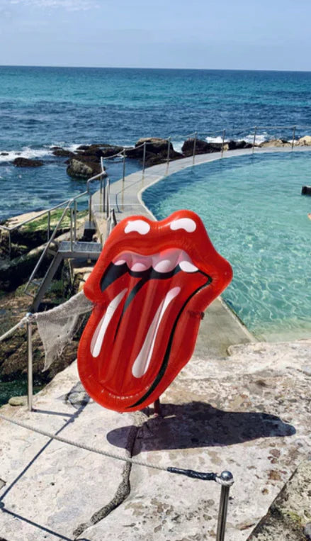 SUNNYLiFE ROLLING STONES DELUX LIE-ON FLOAT