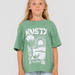 RUSTY BY THE BAY OVERSIZED TEE-GIRLS