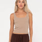 RUSTY AMELIA SCOOP KNIT SKIMMER TANK