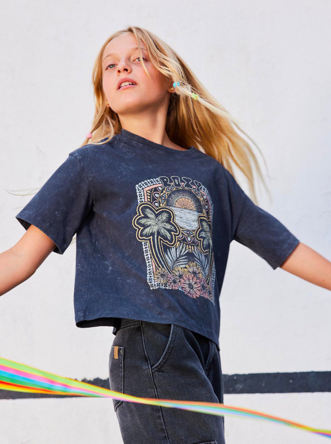 ROXY SUN FOR ALL SEASONS A GIRLS SS TEE