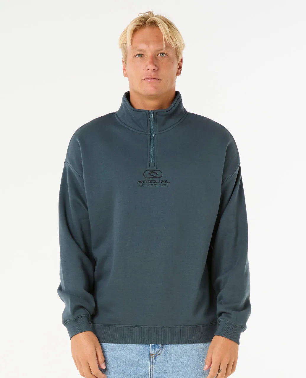 RIPCURL PILL ICON 1/4 ZIP CREW