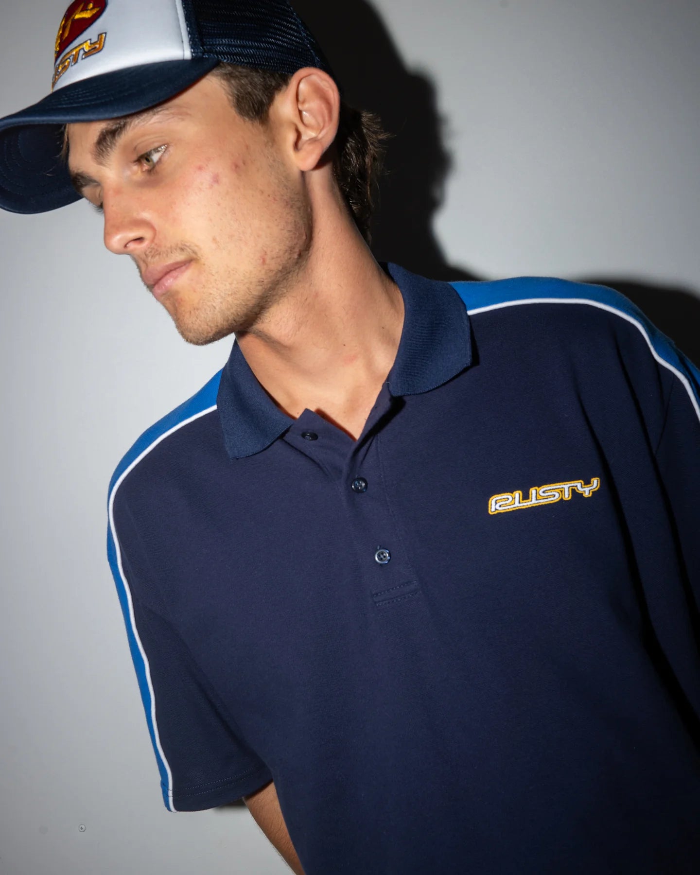 RUSTY STRAIGHT SHOOTER POLO