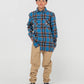 RUSTY NEON DREAMS R2K LONG SLEEVE SHIRT BOYS