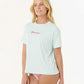 RIPCURL ALOHA KEEPSAKES SS SURF LITE RASHSHIRT